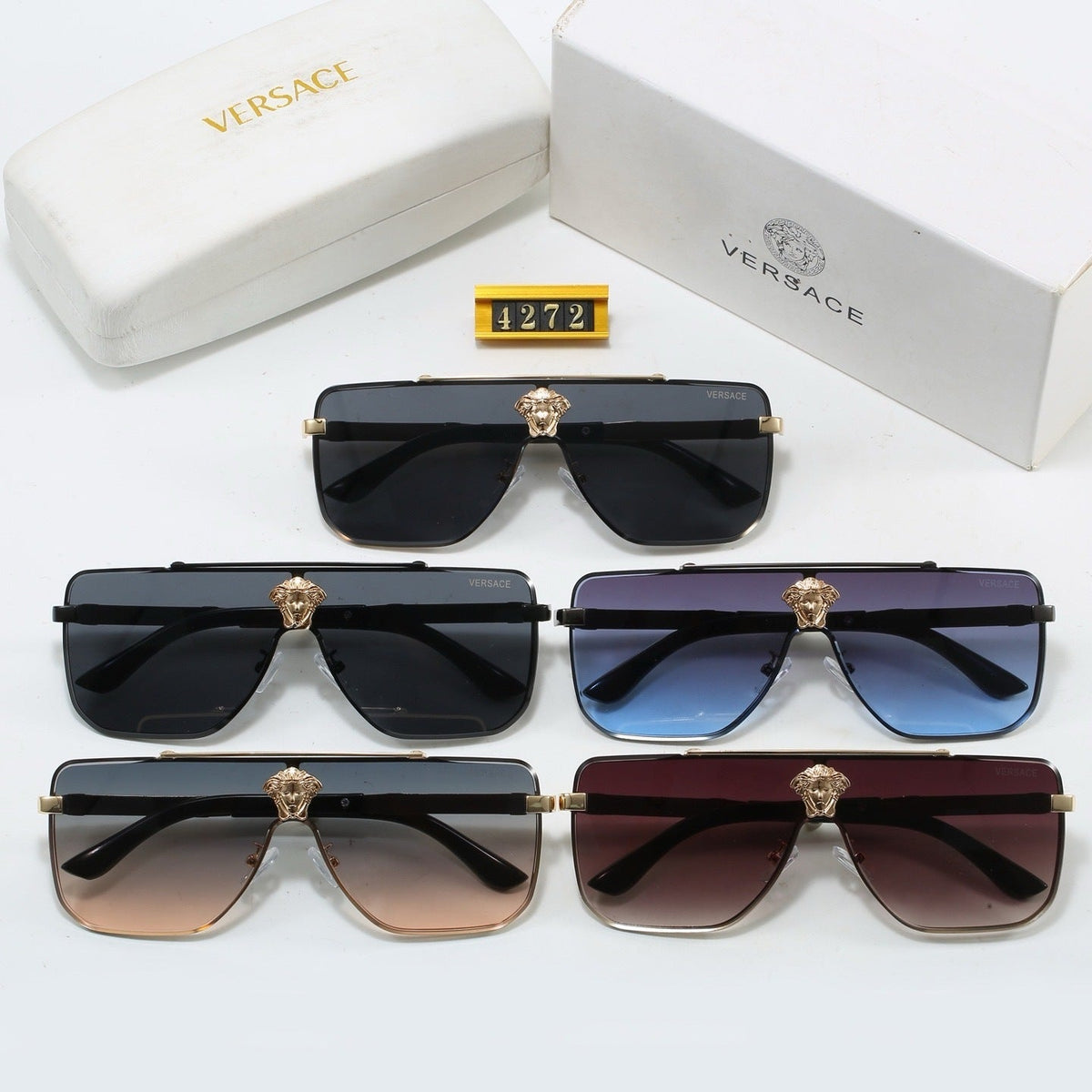 5 Colors Fashion Sunglasses—4272