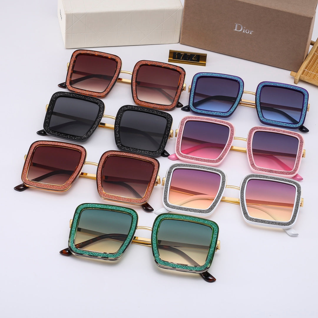 7 Colors Stylish Square Oversized Sunglasses — 1774