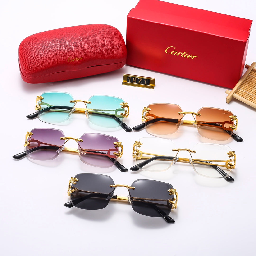 5 Colors Fashion Sunglasses—1871