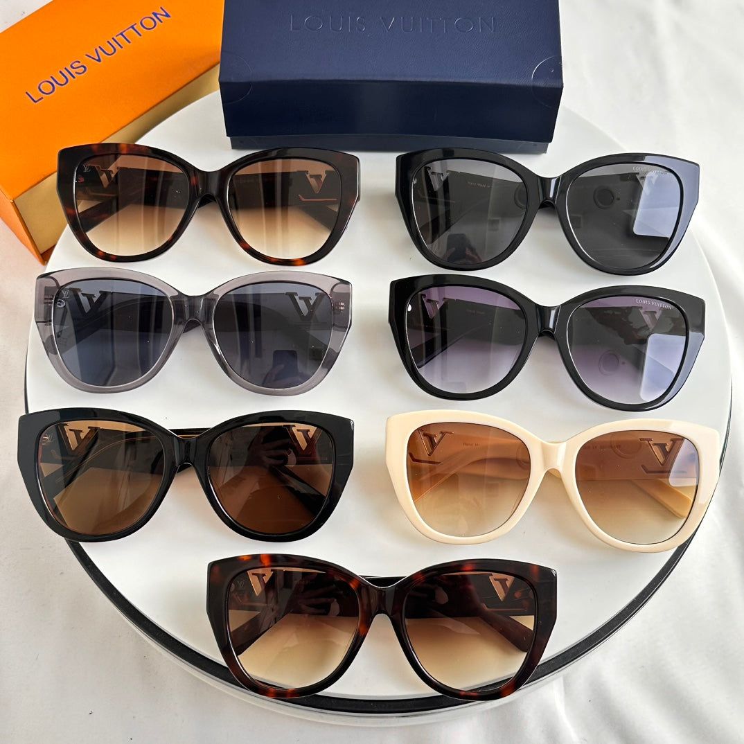 High-quality 7-color stylish round sunglasses