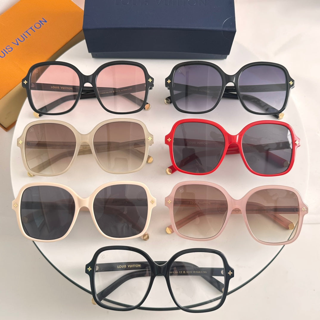 High-quality 7-color stylish square sunglasses