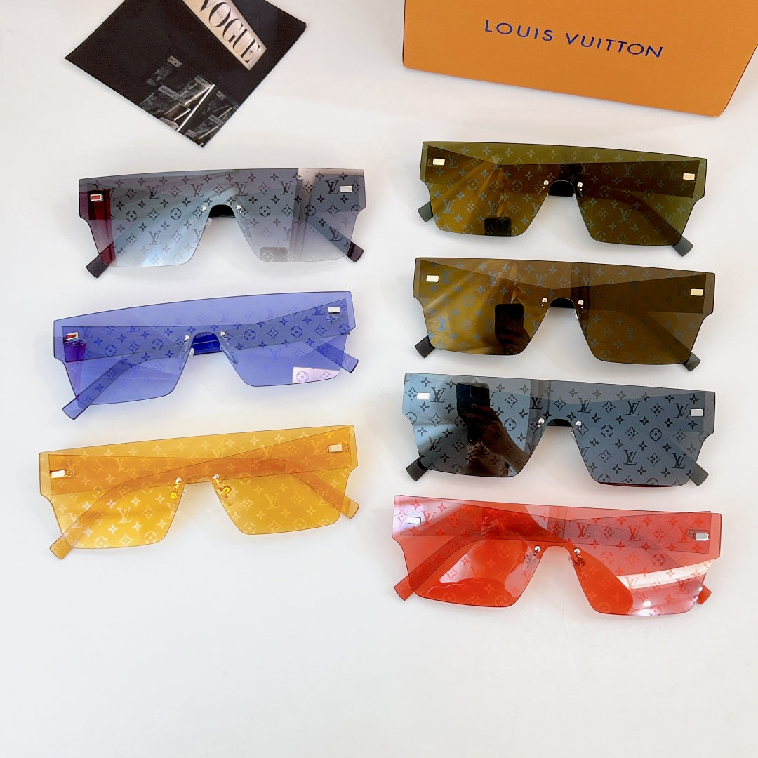 High-quality 7-color stylish square sunglasses