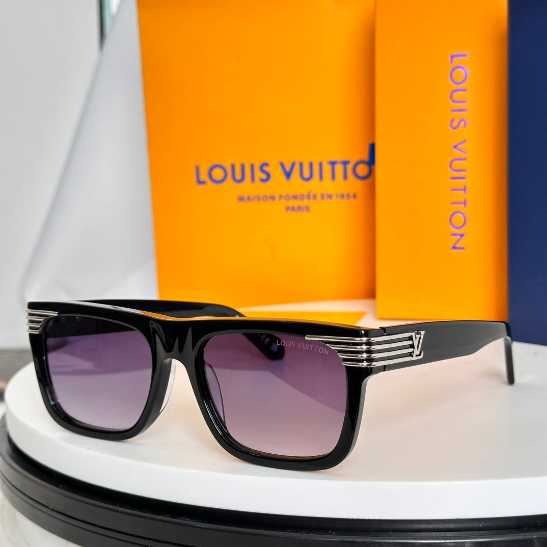High-quality 6-color stylish square sunglasses