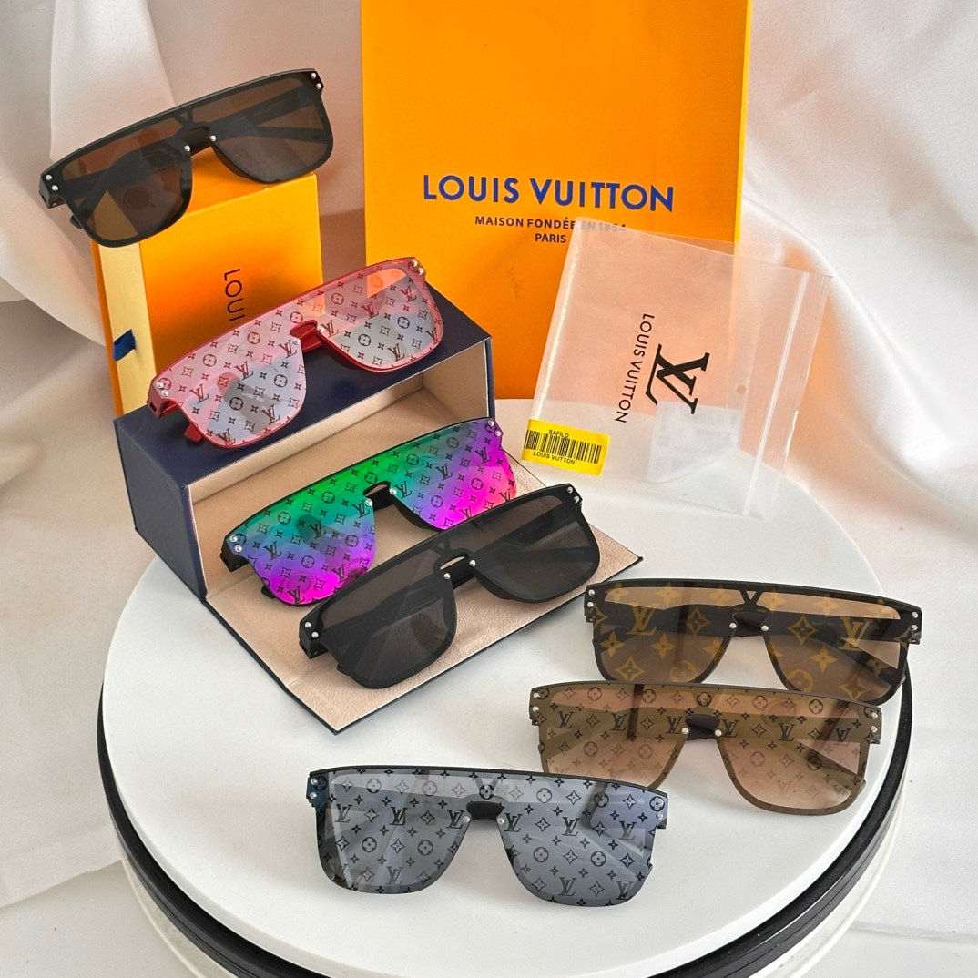 High-quality 7-color stylish frameless sunglasses