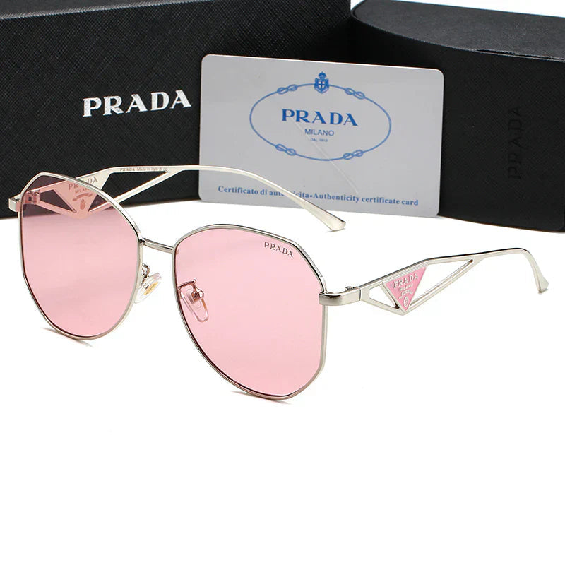Unisex Triangle fashion Metal Sunglasses