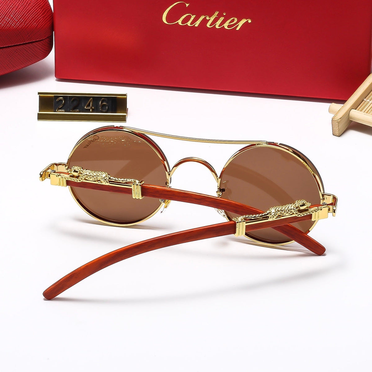 unique design round sunglasses 2246
