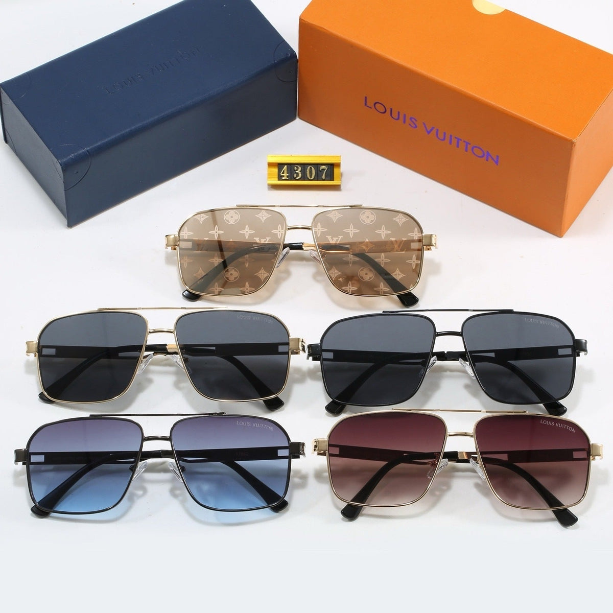 5 Colors Fashion Sunglasses—4307