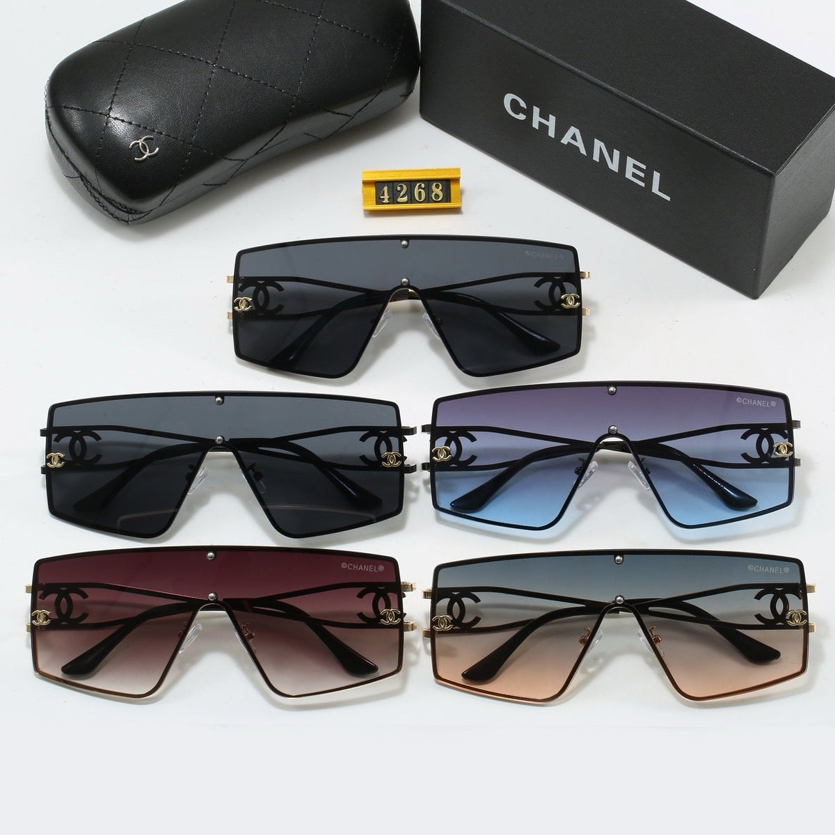 5 Colors Fashion Sunglasses—4268