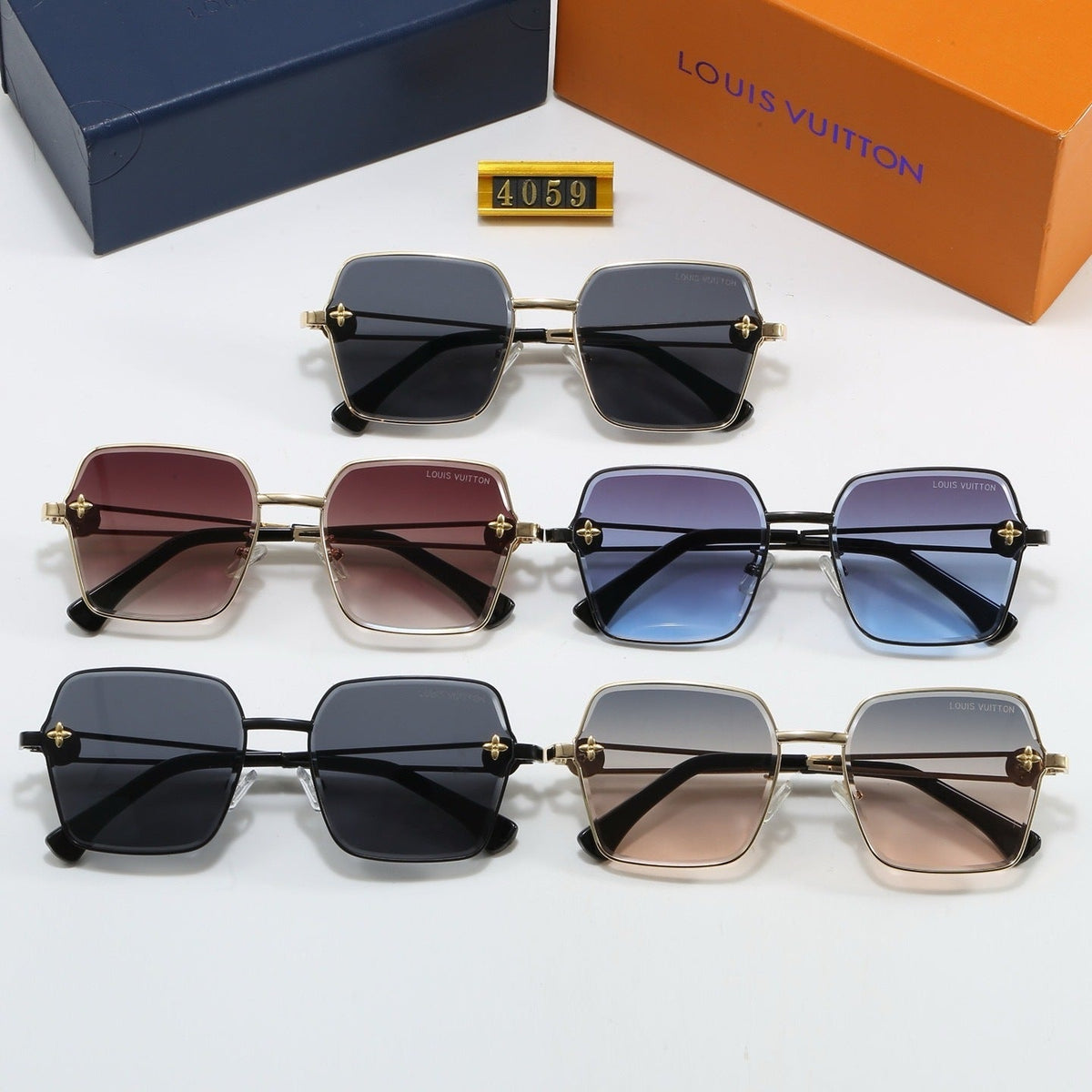 5 Colors Fashion Sunglasses—4059