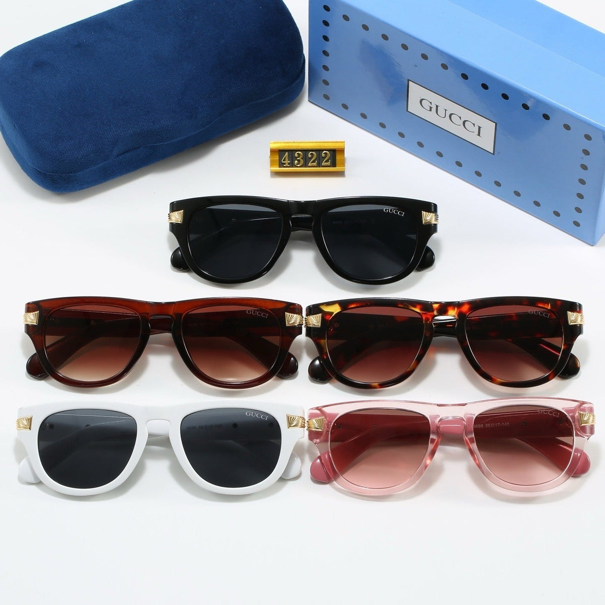 5 Colors Fashion Sunglasses—4322