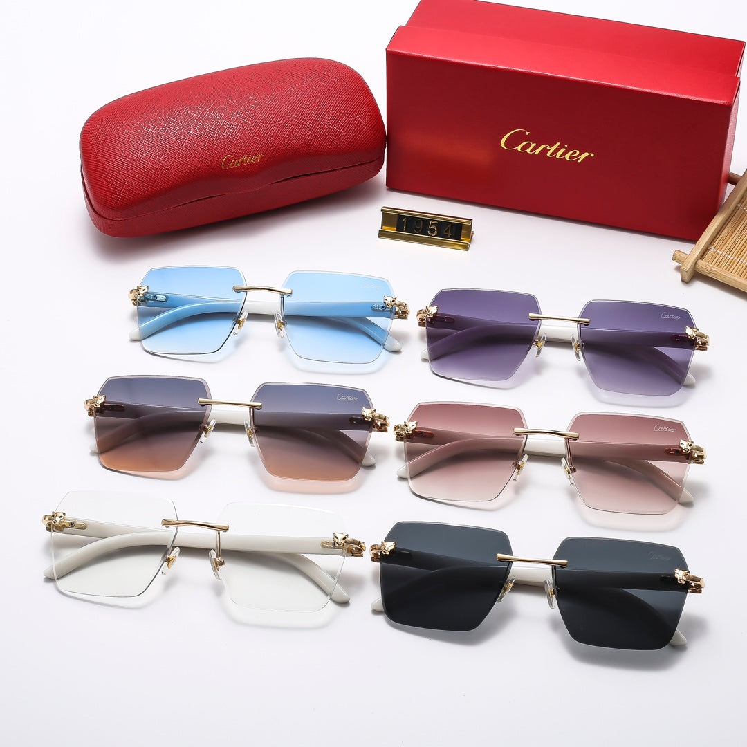 Irregular 5 Colors Fashion Sunglasses—1954