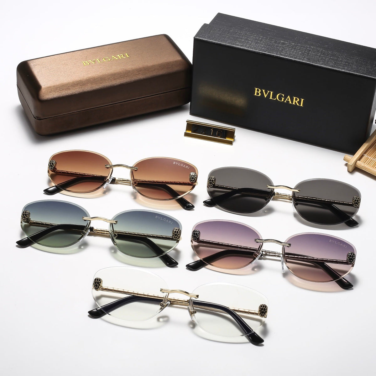 5-Color Stylish Oval Sunglasses—2316