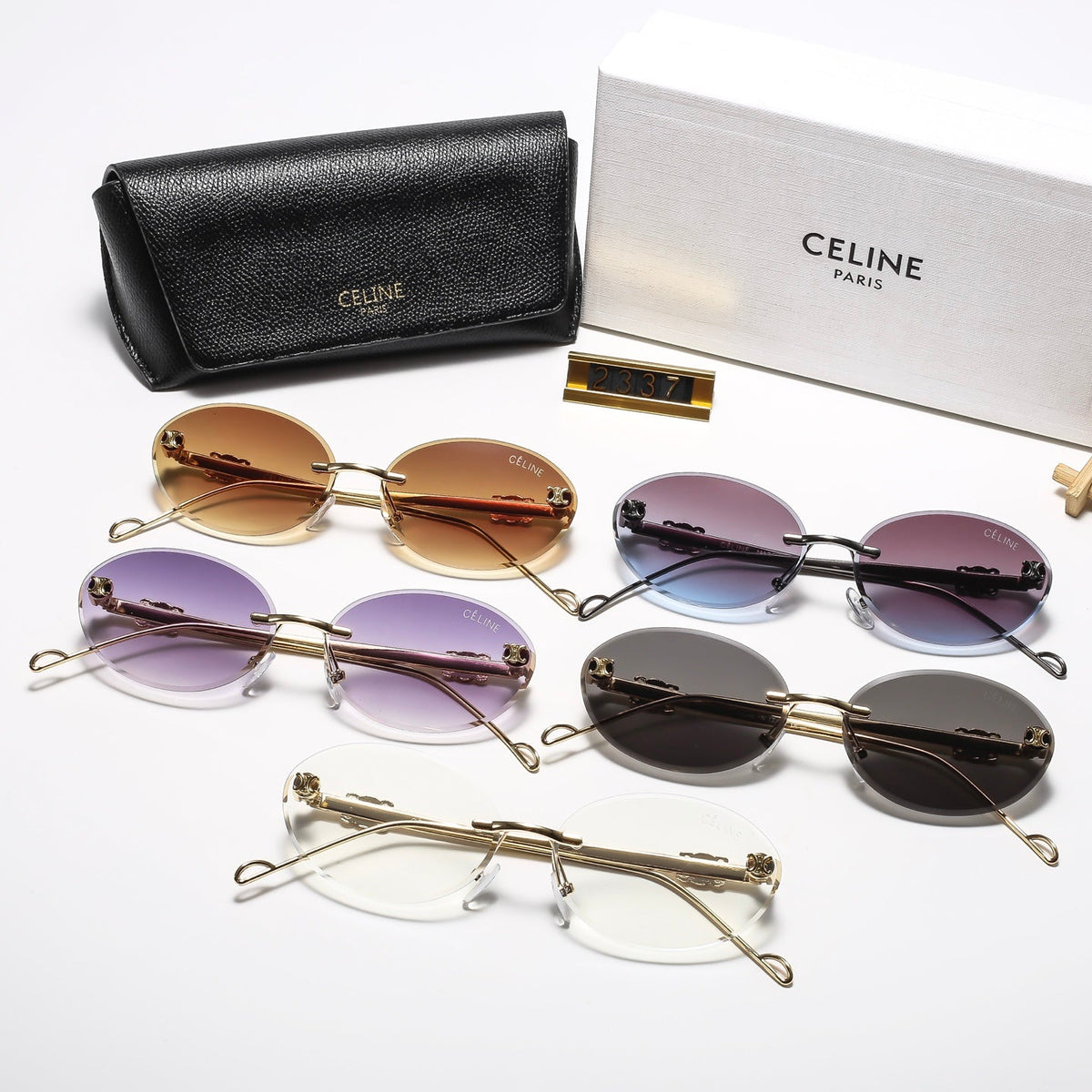 5 Colors Fashion Sunglasses—2337