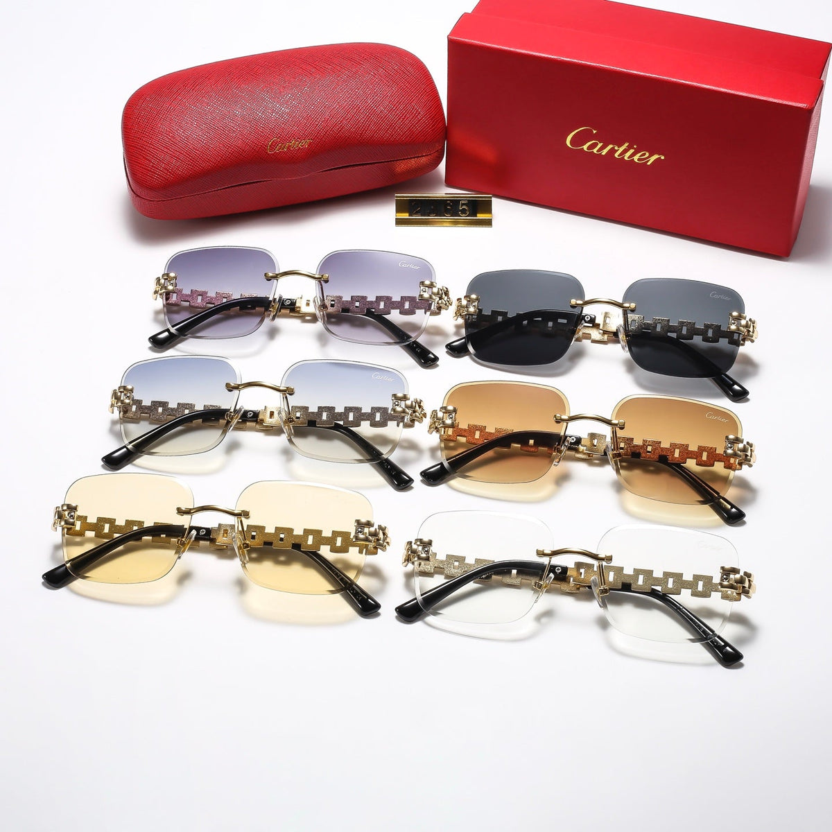 Unique Design 6 Colors Fashion Sunglasses—2365