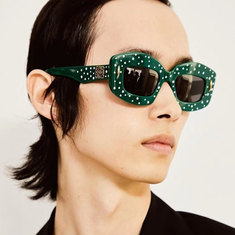7-Color Stylish Diamond-Embellished Sunglasses—0683