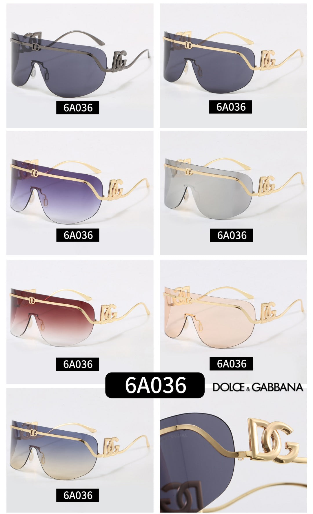 7-Color Premium Sunglasses 6A036