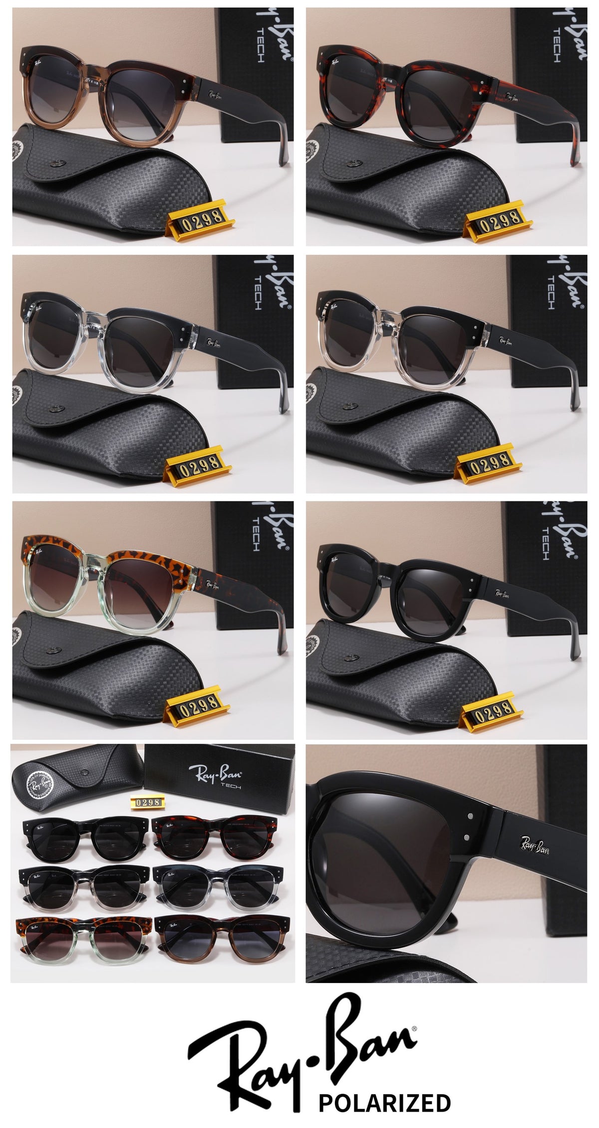 6 Colors Fashion Sunglasses 0298