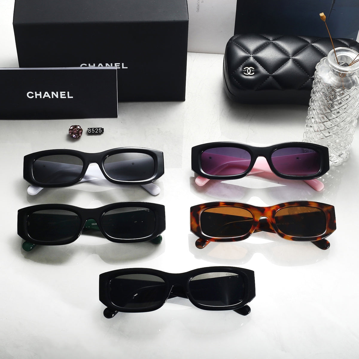 5 Colors Fashion Sunglasses 8525