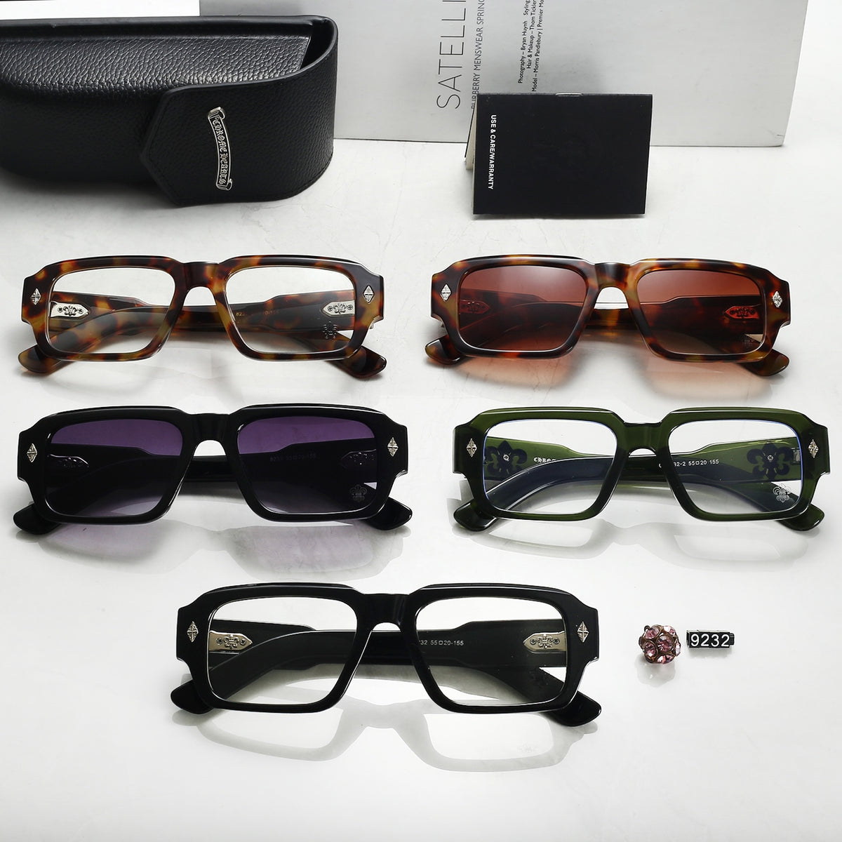 5 Colors Fashion Sunglasses 9232