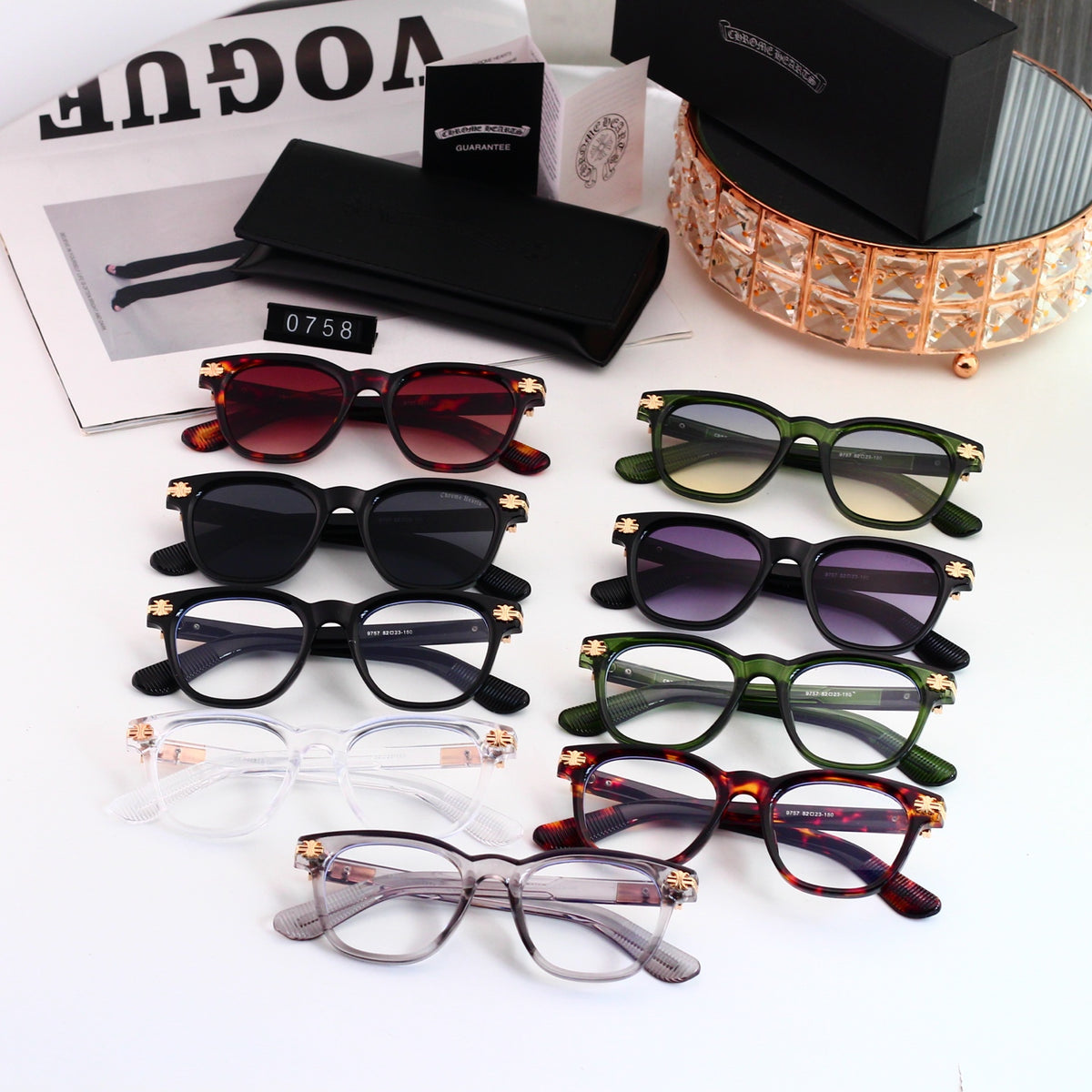 5 Colors Fashion Sunglasses 0758
