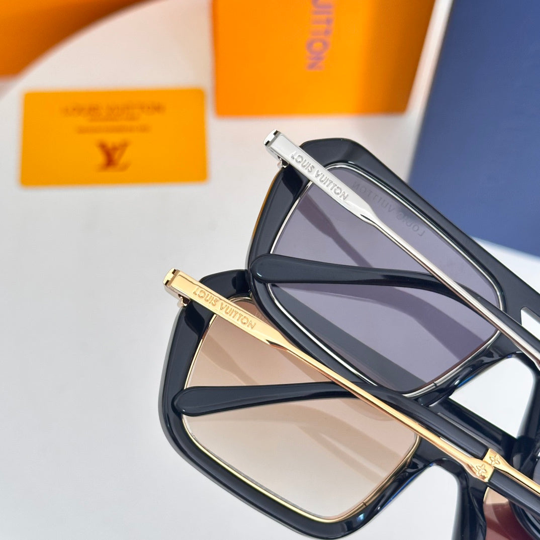 High-quality 6-color stylish square sunglasses