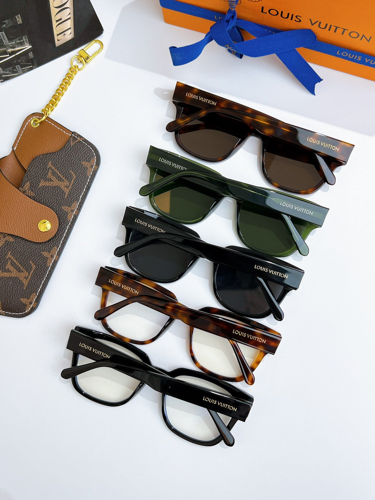High-quality 5-color stylish square sunglasses