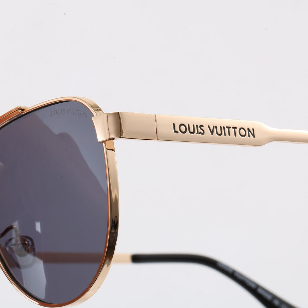 Premium Metallic aviator sunglasses 6A037