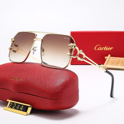 Large frame square sunglasses 2244