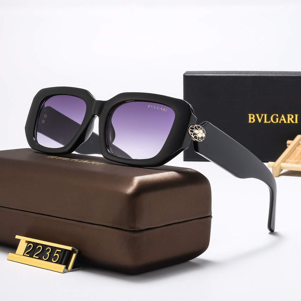 Snake Head Rose Sunglasses 2235
