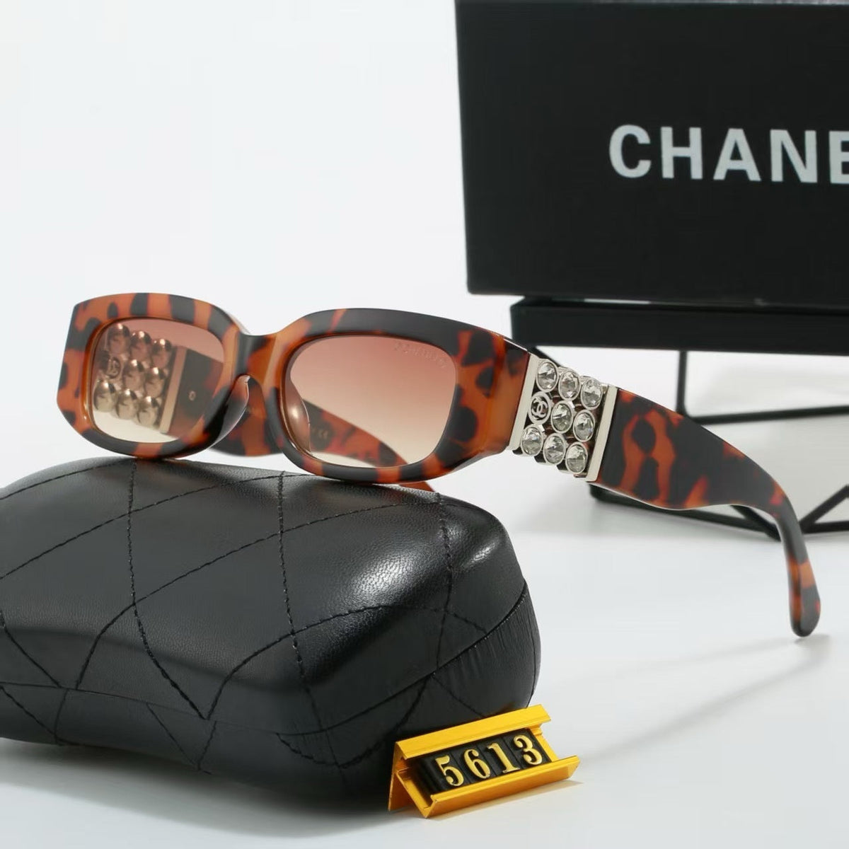 5 Colors diamond Fashion Sunglasses—5613