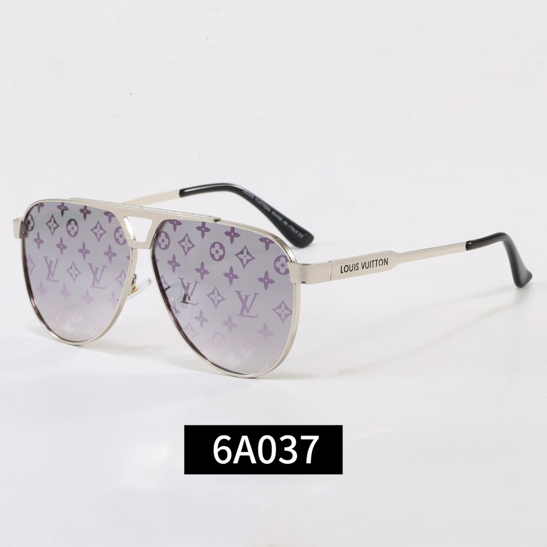 Premium Metallic aviator sunglasses 6A037