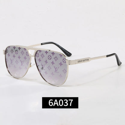 Premium Metallic aviator sunglasses 6A037