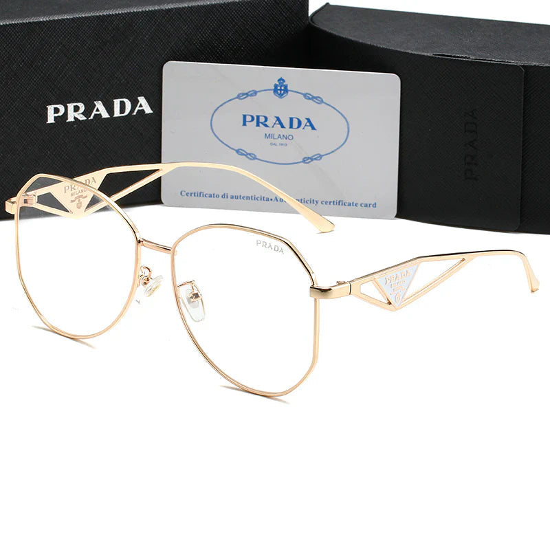 Unisex Triangle fashion Metal Sunglasses