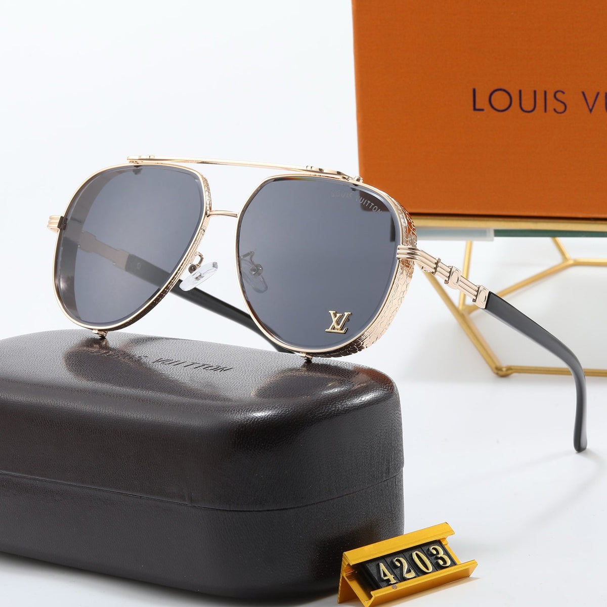 Round Fashion sunglasses 4203