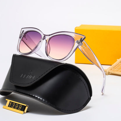 4 Colors Stylish Solid Color Sunglasses  — 1399