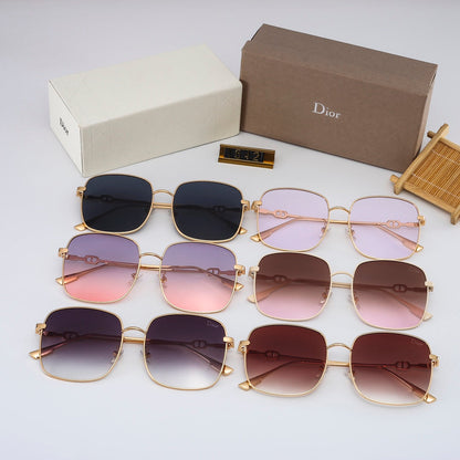 6 Colors  Stylish Square-Frame Sunglasses — 1542