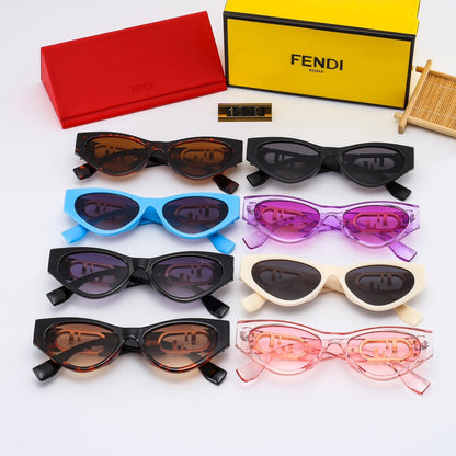 8 Colors Stylish Hollow-Out Frame Sunglasses — 1609