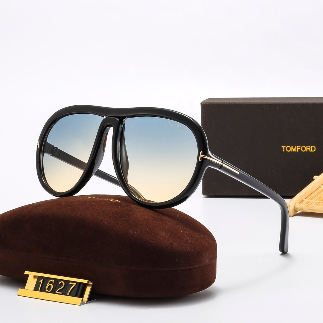 8 Colors Fashion Oval-Shaped Sunglasses—1627