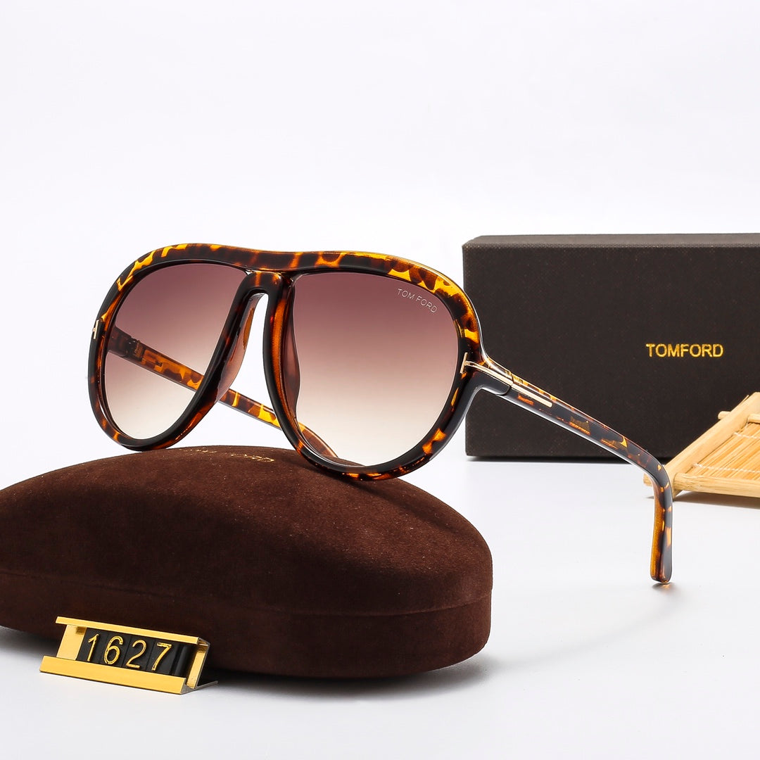 8 Colors Fashion Oval-Shaped Sunglasses—1627