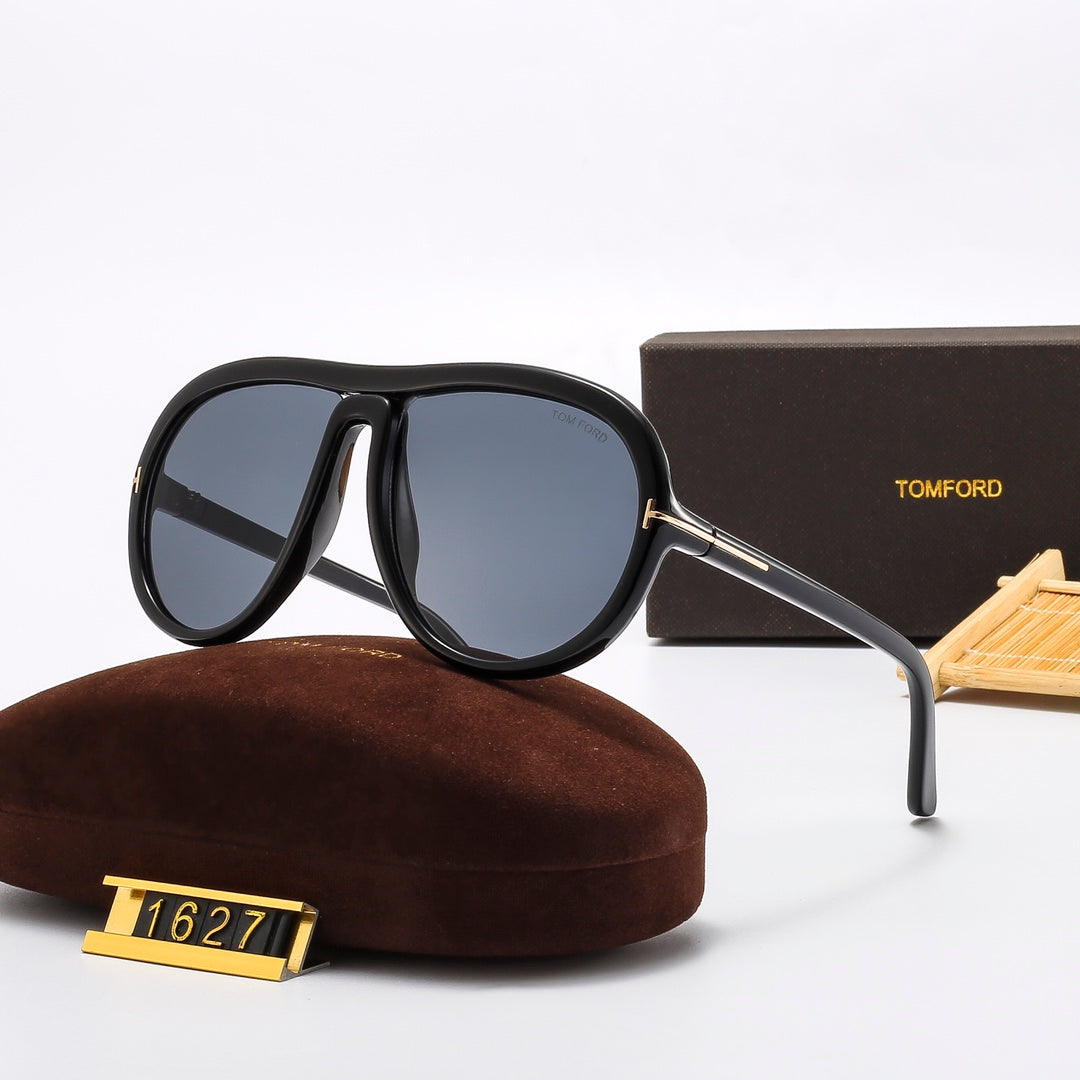 8 Colors Fashion Oval-Shaped Sunglasses—1627