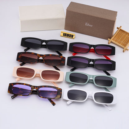 8 colors Stylish small square-frame sunglasses  — 1630