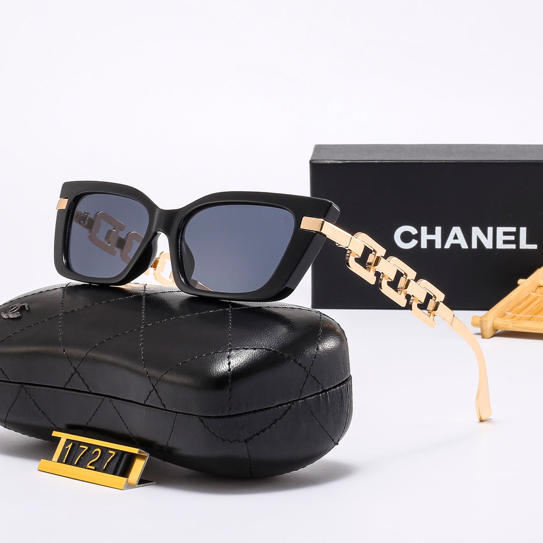 7-Color Stylish Chain-Frame Sunglasses — 1727