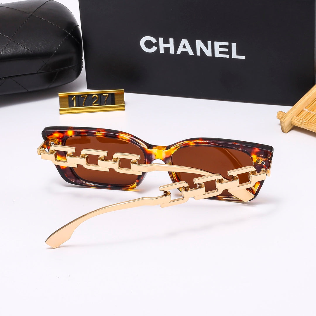 7-Color Stylish Chain-Frame Sunglasses — 1727