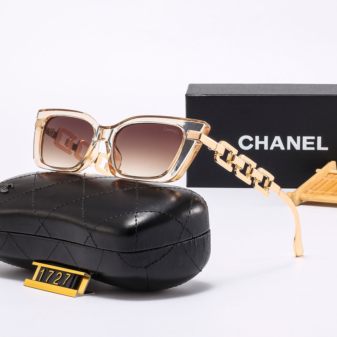7-Color Stylish Chain-Frame Sunglasses — 1727