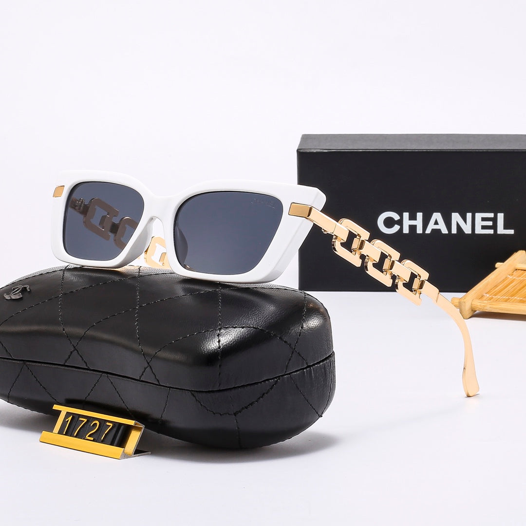 7-Color Stylish Chain-Frame Sunglasses — 1727