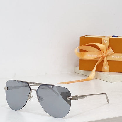 High-quality 7-color stylish round sunglasses