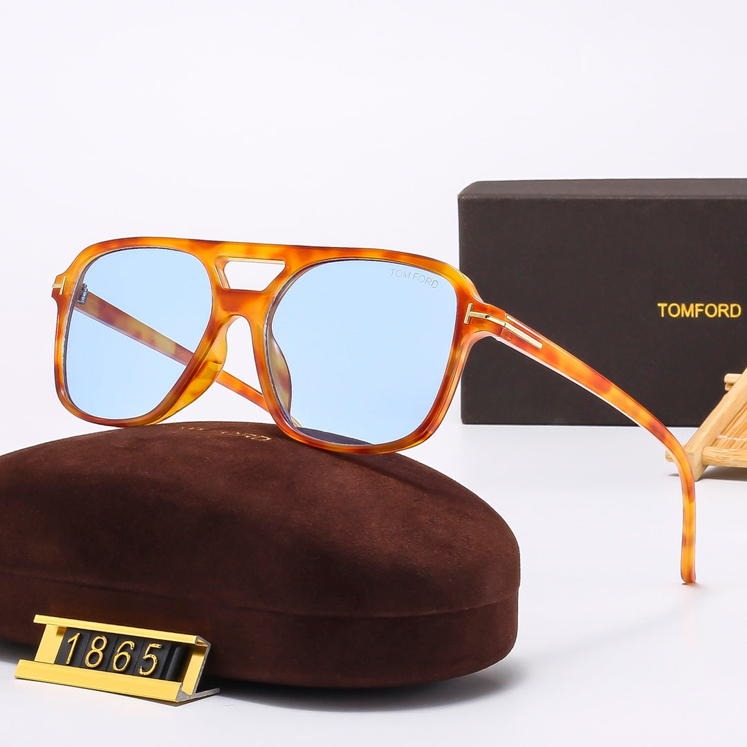 7 Colors Fashion Oval-Shaped Sunglasses—1865