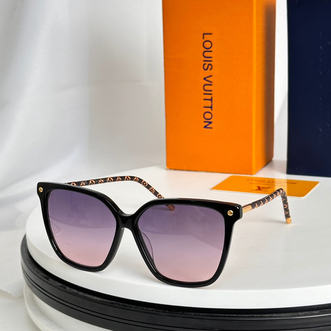 High-quality 6-color stylish square sunglasses