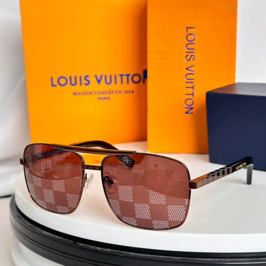 High-quality 7-color stylish square sunglasses