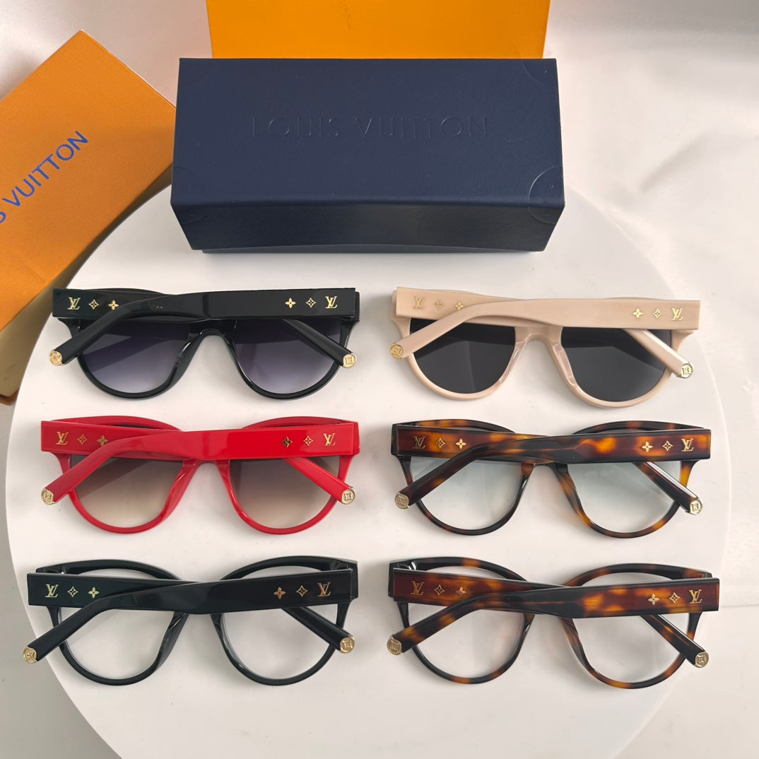 High-quality 6-color stylish round sunglasses